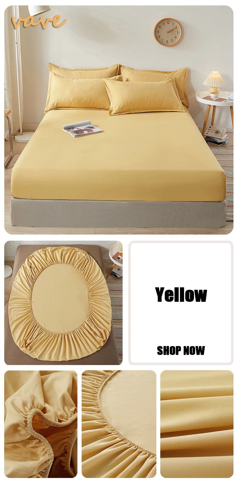 Premium 100% Cotton Fitted Sheet with Elastic Bands – Non-Slip, Adjustable Mattress Cover for Summer Comfort (160x200cm, Queen Size)